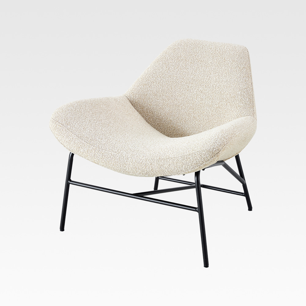 ATS-451 철제 패브릭 라운지의자 - 편안한 라운지 의자 이미지